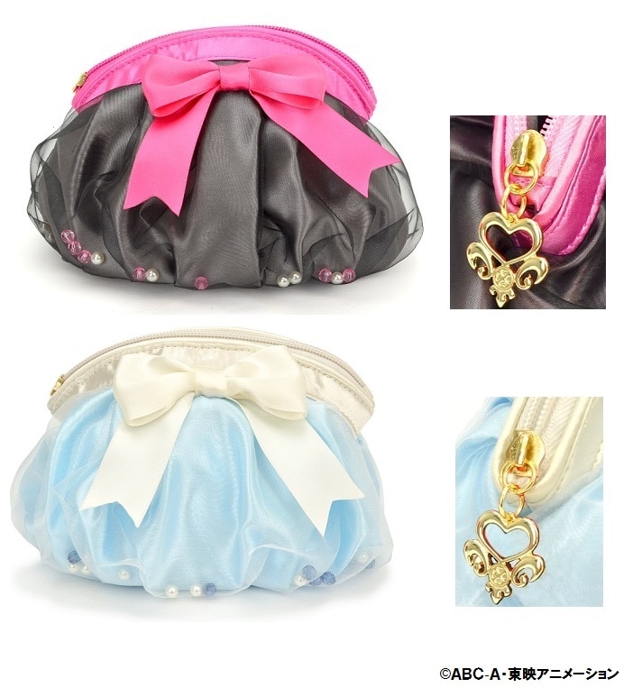 「ふたりはプリキュア オーガンジーポーチ」2種
