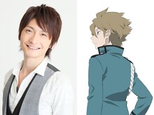 左から島崎信長、ヒュース。