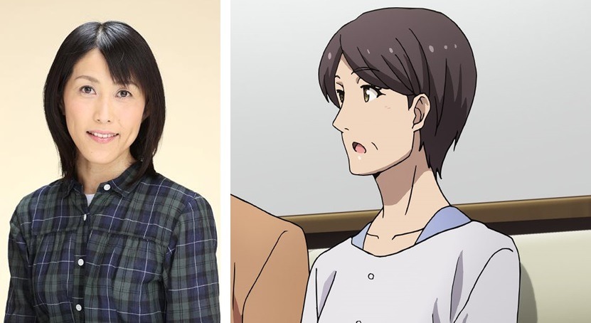 佑子役の沢田泉。