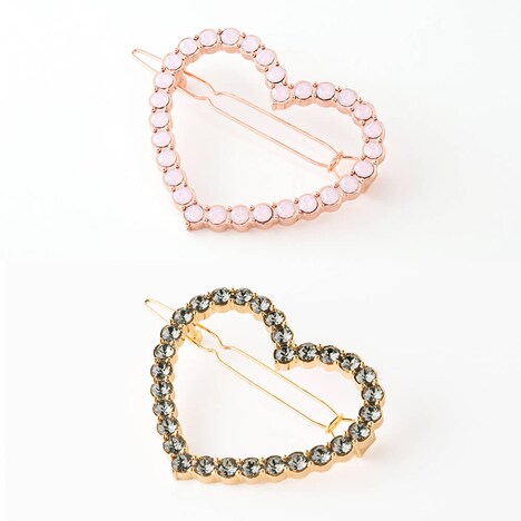 「ショコラのハートの髪飾り」をイメージしたヘアアクセサリー。