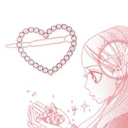 「ハートの髪飾り▽ノアール～バニラver.～」（▽はハートマーク）