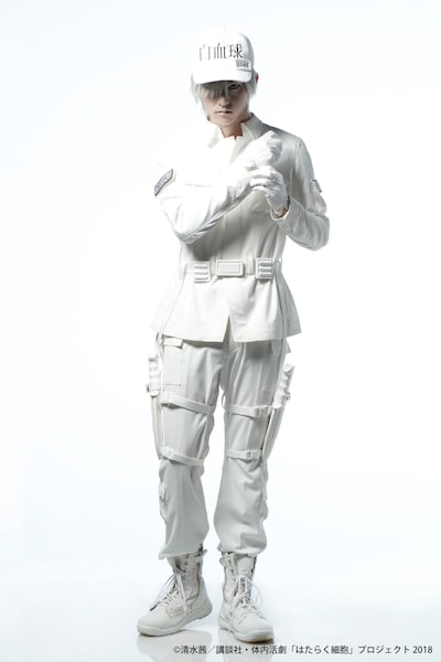 和田雅成扮する白血球（好中球）。