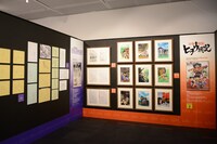 「ボンズ20周年記念展」の様子。