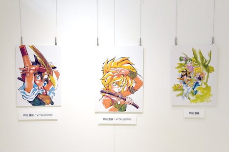 「魔神英雄伝ワタル30周年記念展」より。