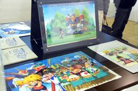「魔神英雄伝ワタル30周年記念展」より、セル画。