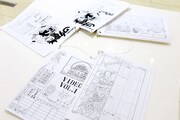 「魔神英雄伝ワタル30周年記念展」より、絵コンテ。
