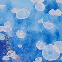 「ちひろさん」のキャンバスパネル。