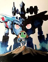 「超ケロロ軍曹UC 激闘!! ケロロロボ大決戦」ビジュアル (c)吉崎観音／KADOKAWA・BNP・テレビ東京・NAS・BV