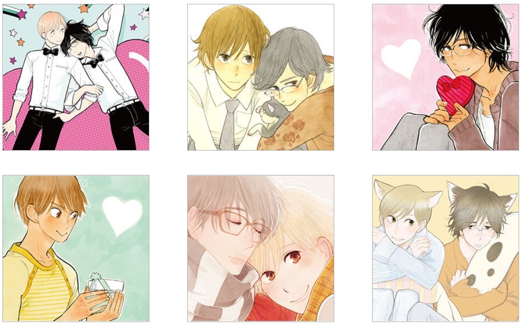 「雲田はるこBL原画集 Boy's Life」収録内容。