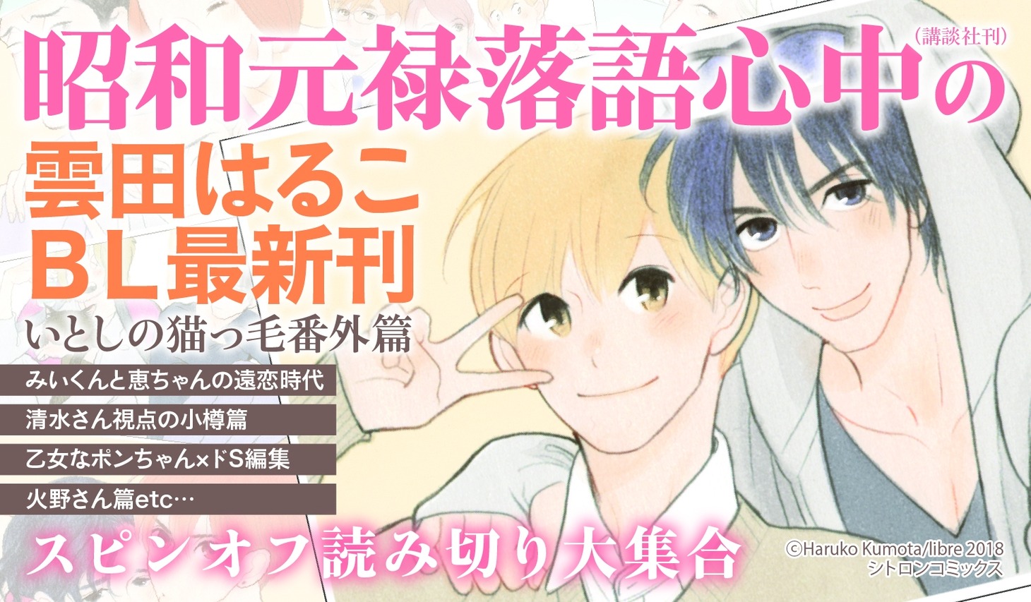 「いとしの猫っ毛 番外篇」ポップ