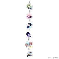 「殺彼－サツカレ－」をモチーフにした連結アクリルチャーム。