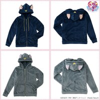 「ふわもこジップアップパーカー」