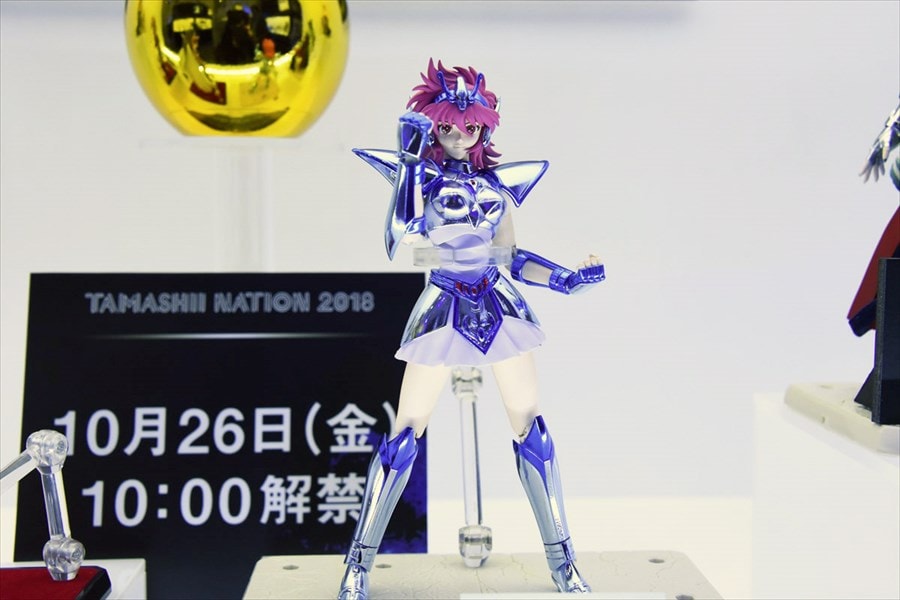 聖闘士星矢神話EX エクレウス翔子」 - フィギュア約400点が集結