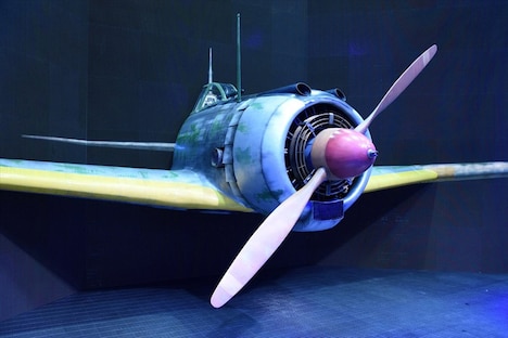 約1/1スケール「隼一型」ヘッドモデル。