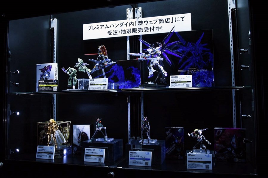 開催記念商品の一覧。