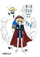 小林じんこによるトリビュートイラスト。