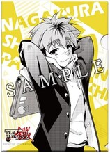 「PEACE MAKER 鐵 ～想道～」Blu-ray / DVDの一部店舗を除くTSUTAYA RECORDSとTSUTAYAオンラインの特典として用意された「黒乃奈々絵描き下ろしイラスト使用A4クリアファイル」。