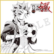 「PEACE MAKER 鐵 ~想道~」Blu-ray / DVDのアニメイト早期予約特典として用意された「黒乃奈々絵描き下ろしイラスト使用複製色紙」。