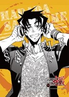 「PEACE MAKER 鐵 ～想道～」Blu-ray / DVDの一部店舗を除く文教堂アニメガの特典として用意された「黒乃奈々絵描き下ろしイラスト使用A3タペストリー」。