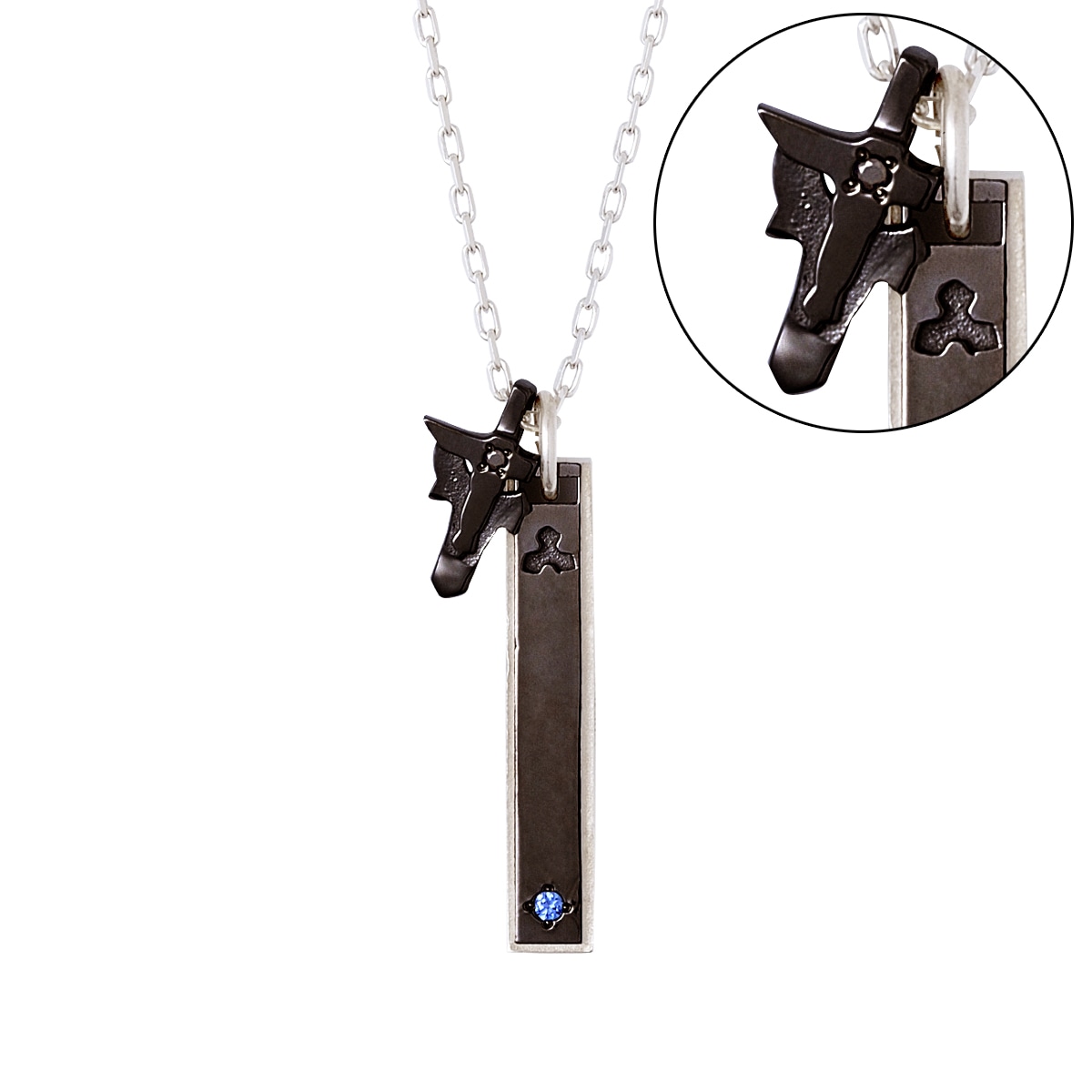 「ソードアート・オンライン キリト シルバーネックレス」