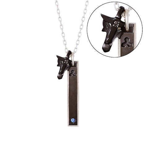 「ソードアート・オンライン キリト シルバーネックレス」