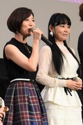 左から本名陽子、ゆかな。