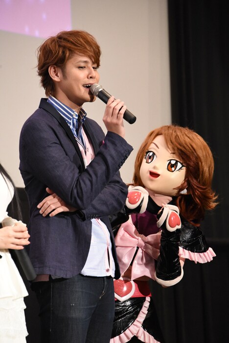 宮野真守を応援するキュアブラック。