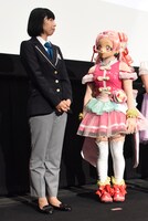 ギネス世界記録認定員の石川佳織氏とキュアエール。