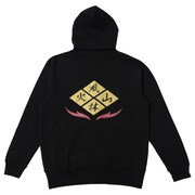 「ソードアート・オンライン 風林火山 パーカー ブラック」の背面。