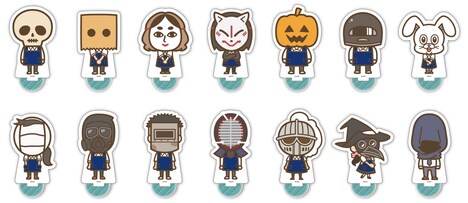 コラボカフェ限定グッズのアクリススタンド。