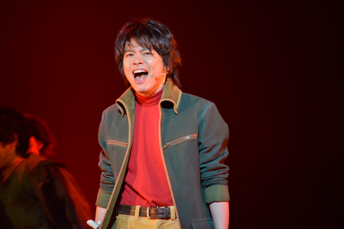 「銀河鉄道999 40周年記念作品 舞台『銀河鉄道999』～GALAXY OPERA～」の舞台写真。 撮影：源賀津己 (c)松本零士・東映アニメーション (c)舞台「銀河鉄道999」実行委員会2018