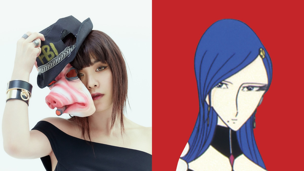左から矢沢洋子、リューズのイラスト。 (c)松本零士・東映アニメーション
