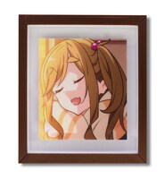 「ゆるキャン△額縁型バッジ」犬山あおいモデル