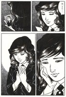 「現代柔俠伝」蛟龍期4原画／週刊漫画アクション／1975年7月10日号／(c)バロン吉元