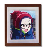 「ゆるキャン△額縁型バッジ」大垣千明モデル