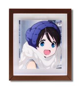 「ゆるキャン△額縁型バッジ」斉藤恵那モデル