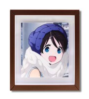 「ゆるキャン△額縁型バッジ」斉藤恵那モデル