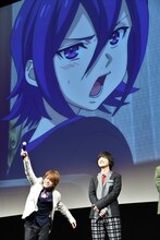 コール＆レスポンスをする内田雄馬。