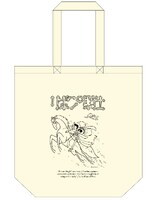 サファイアのイラスト入りオリジナルバッグ。