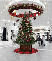 チョコレートをイメージした装飾。