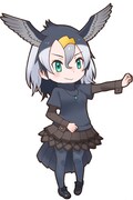 カワウのフレンズ。かみね動物園ではカワウは飼育されていないので注意しよう。