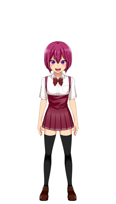 「終末のハーレム」よりVTuber化されたちふゆ。(c)LINK・宵野コタロー／集英社