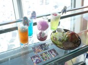 会場で販売されるコラボカフェメニュー。