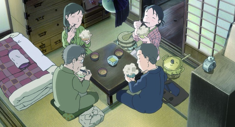 アニメで描かれた食事風景。(c)こうの史代・双葉社 / 「この世界の片隅に」製作委員会