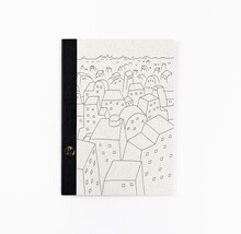 トーストで販売されている「【オリジナルツバメノート】町田洋イラストカバーA5サイズノート（A）」。