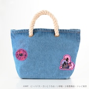 「少女革命ウテナ リバティプリント デニムロープトートバッグ」