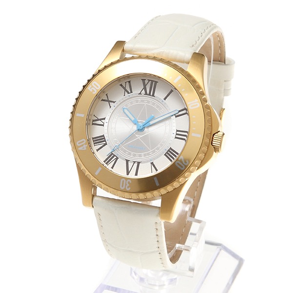 インデックスモデルの腕時計。