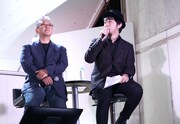 左から松倉友二チーフプロデューサー、上町裕介総合プロデューサー。