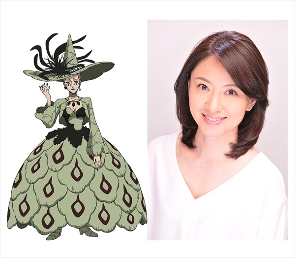 魔女王役を演じる魏涼子。