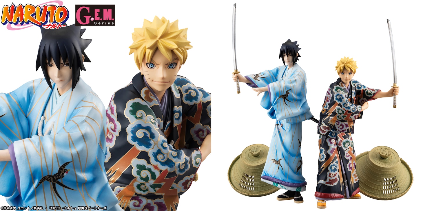 「『G.E.M.シリーズ NARUTO‐ナルト‐』うずまきナルト、うちはサスケ」